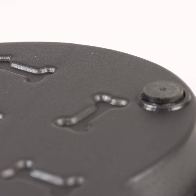 Duvoplus Napfunterlage Knochen ECO - schwarz