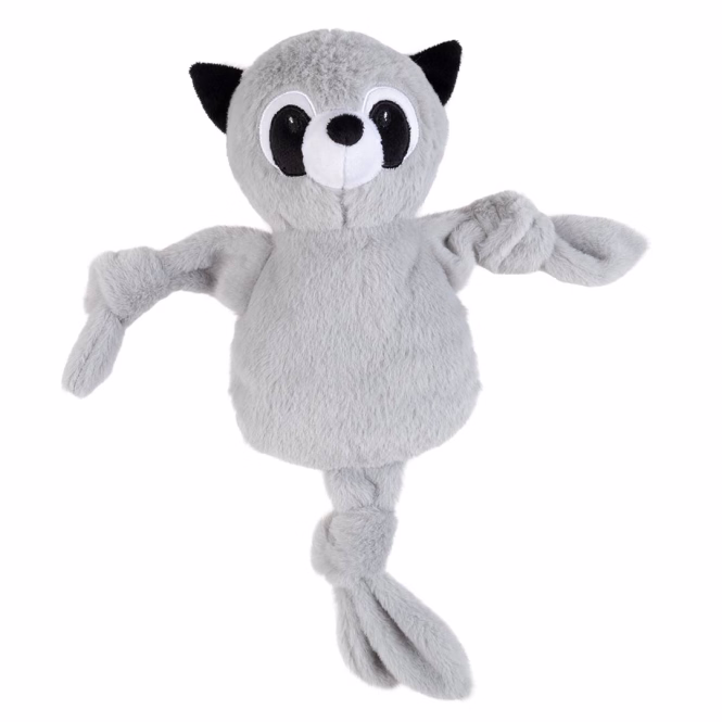 Pawbies Plüsch-Waschbär mit Knister- und Quietschfunktion
