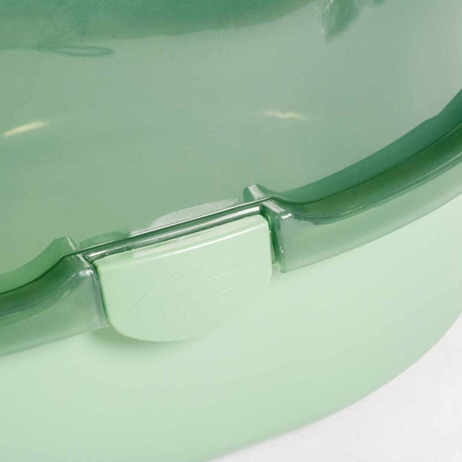 EBI Katzentoilette Eclipse M - transparent/grün