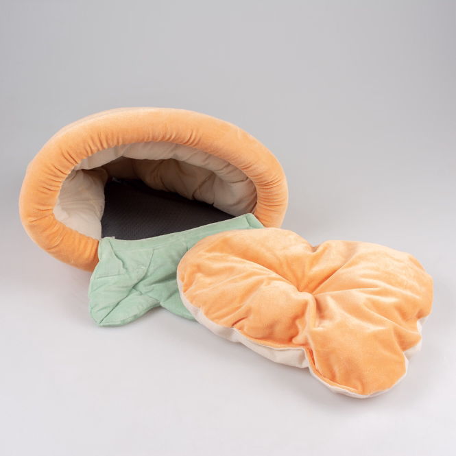 Plüsch-Schlafsack Karotte