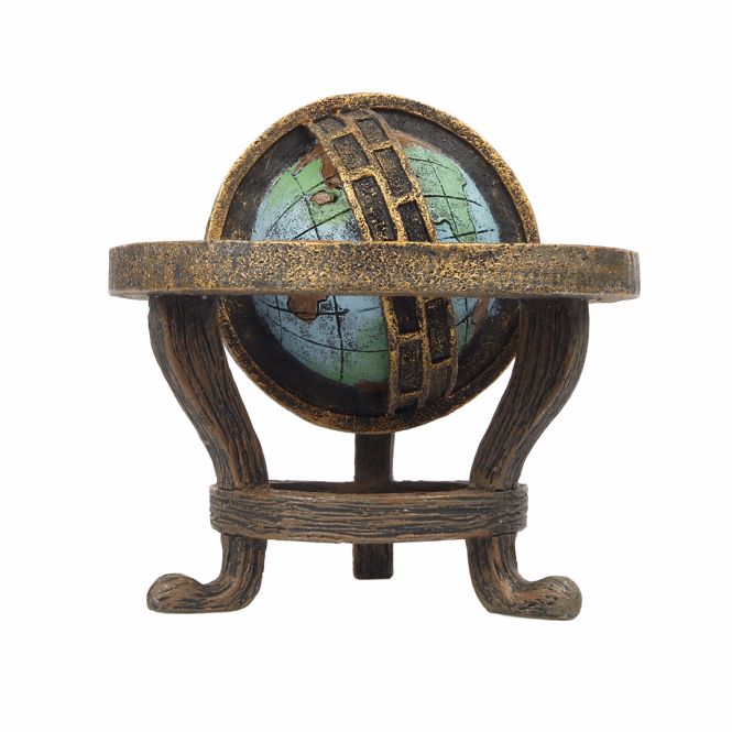 Aqua Della Steampunk Globus