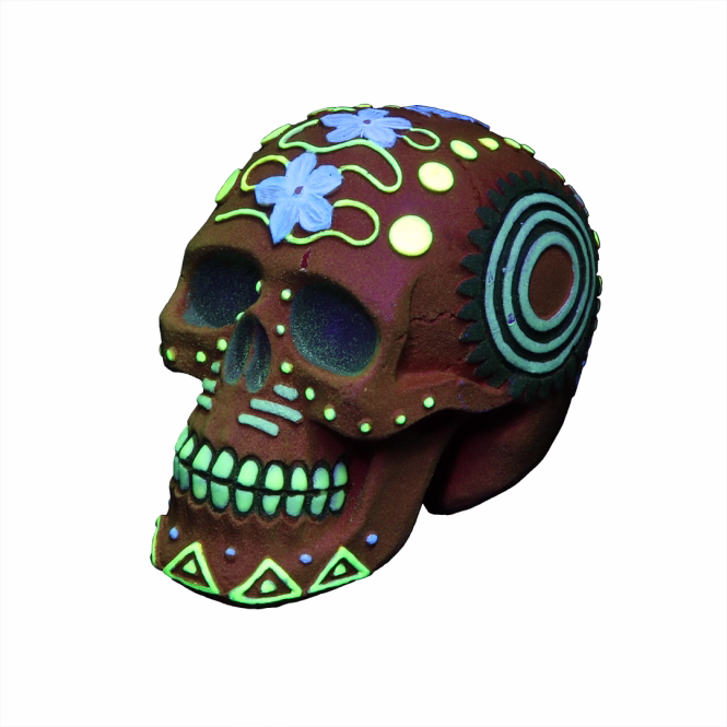 Aqua Della Dia de los Muertos Totenkopf 1