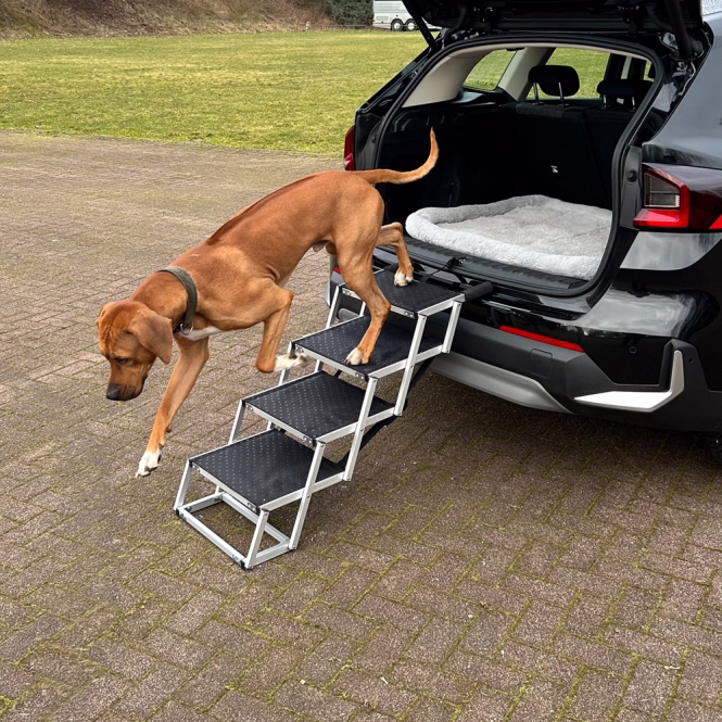 Nobby Aluminium Falt-Treppe - 4-stufig