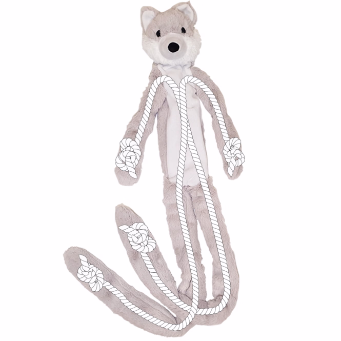 Nobby Plüschtier Long Wolf - 105cm