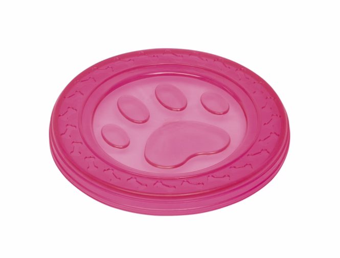 Nobby TPR Fly-Disc Paw pink - 22cm