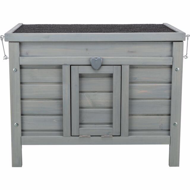 Trixie Kleintierhaus grau - 60 × 47 × 50 cm