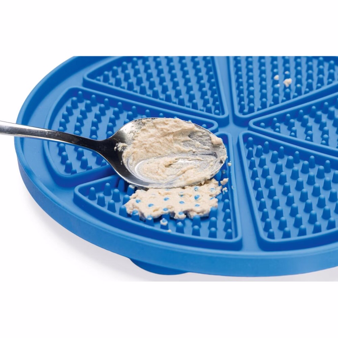 Beeztees Leckmatte Pizza - blau