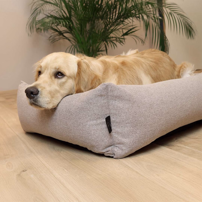 D&D Hundebett Eden - taupe - 90x70x22cm