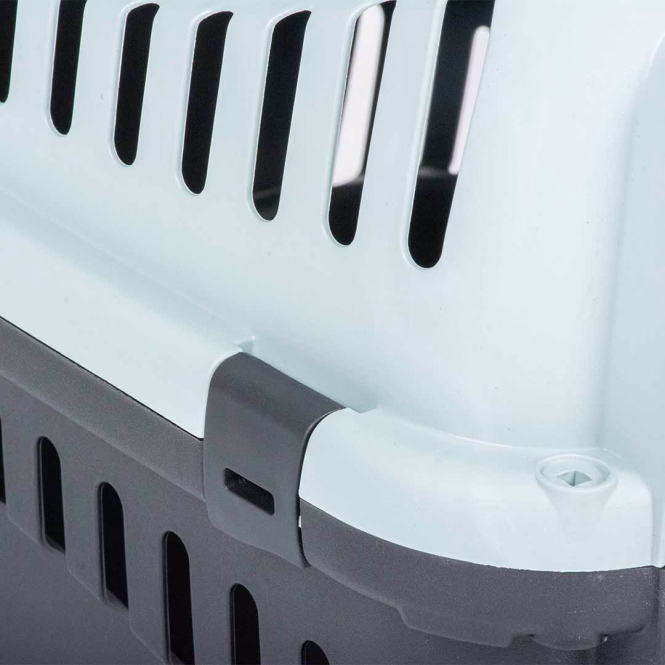Duvoplus Transportbox Gipsy ECO - grau - 46x31x32cm - max. 5kg