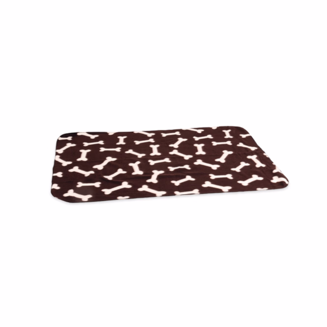 Karlie Flamingo Fleecedecke Milda - 100 x 70 cm - Braun