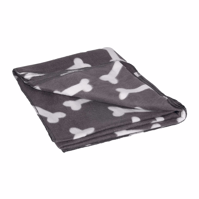 Karlie Flamingo Fleecedecke Milda - 100 x 70 cm - Braun