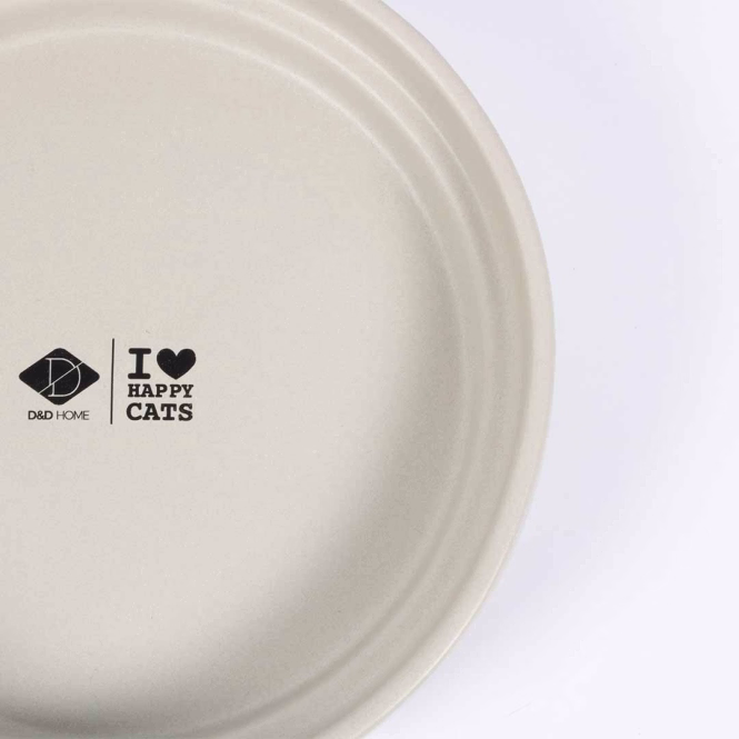 D&D Trinknapf ACE - beige - 1250ml - 25x25x4,5cm