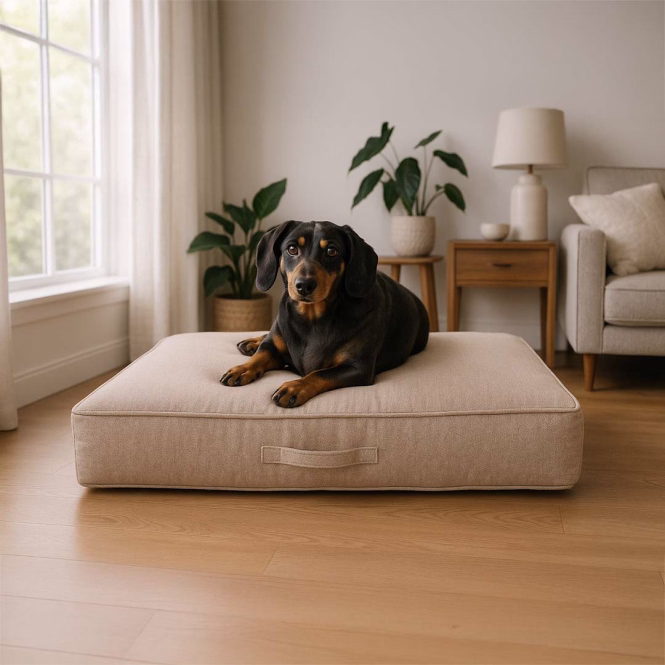 Duvoplus Ortho-Matratze Duratex - beige - 80x60x14cm