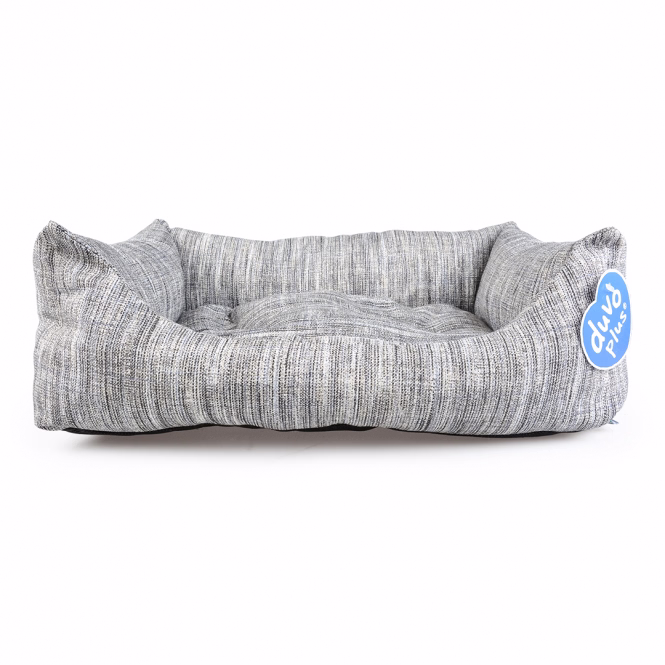 Rechteckiges Hundebett Cliff grau 110 × 85 cm