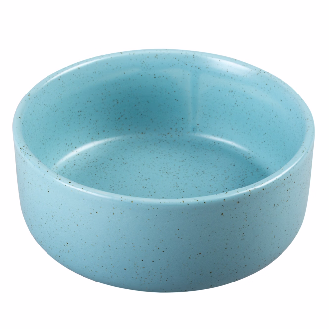 Duvoplus Keramiknapf Stone Speckle - türkis - 330ml