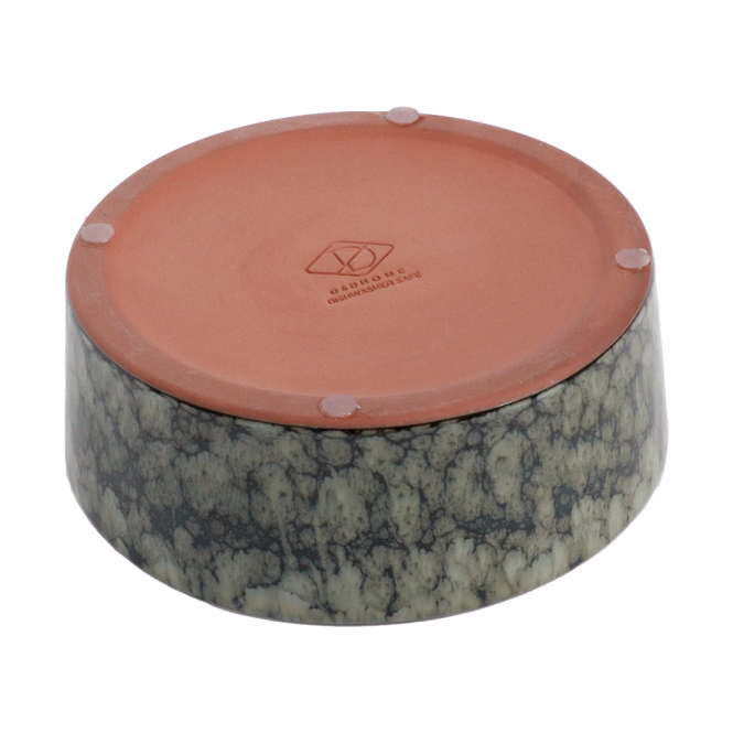 D&D Trendy Napf Jasper green marble - 16 cm