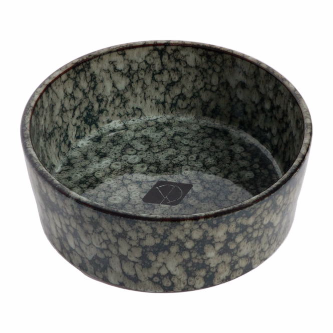 D&D Trendy Napf Jasper green marble - 13 cm