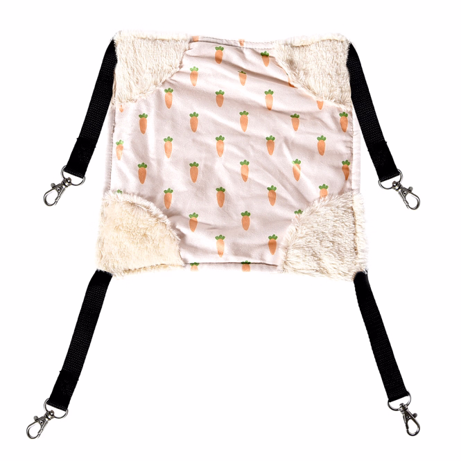 Plüsch-Hängematte Carrot für Nagetiere