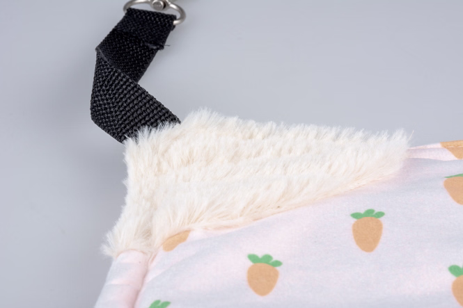 Plüsch-Hängematte Carrot für Nagetiere