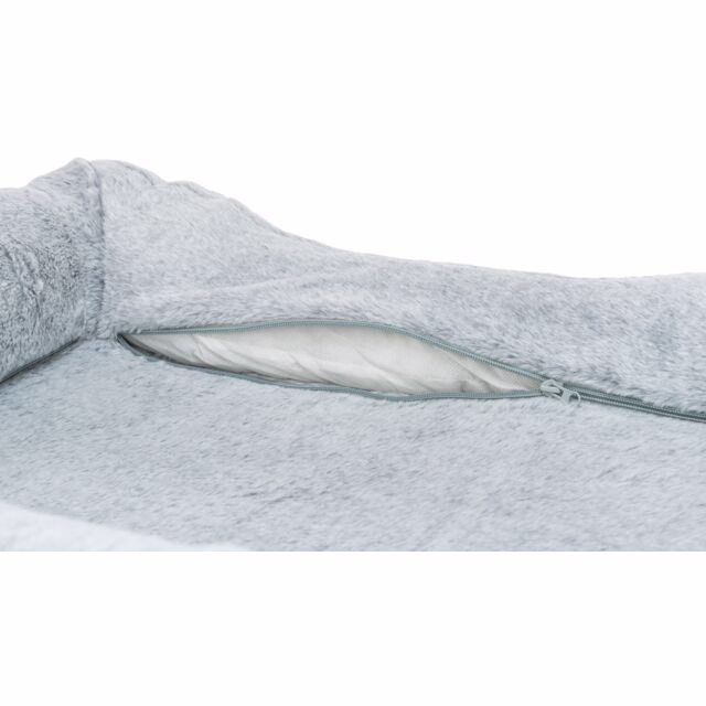 Trixie Vital Bett Lino Soft - grau/hellgrau - 70 × 55 cm