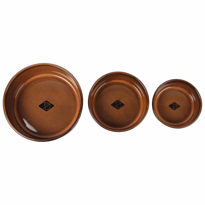 D&D Trendy Napf Jasper terracotta - 700ml / 16cm