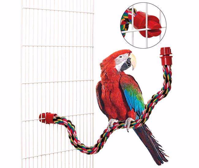 Karlie Biegsame Baumwollsitzstange BIRD BAR - 37 cm