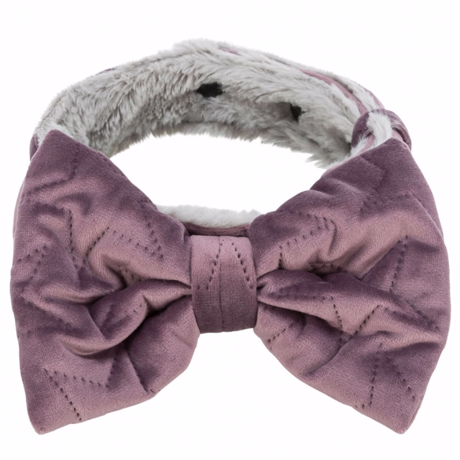Trixie Halsband Estelle mit Schleife - flieder - M?L: 40?55 cm/40 mm