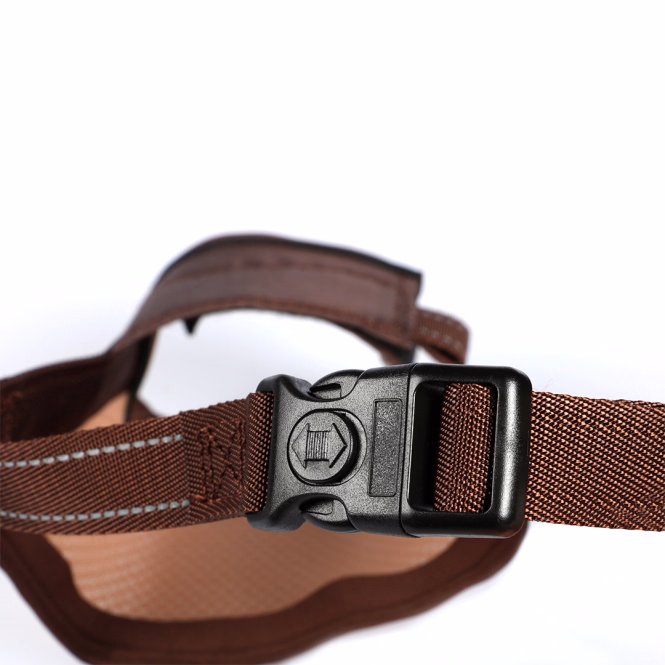 EBI Netz-Maulkorb - braun - S - 14-28cm / Ø16-20cm