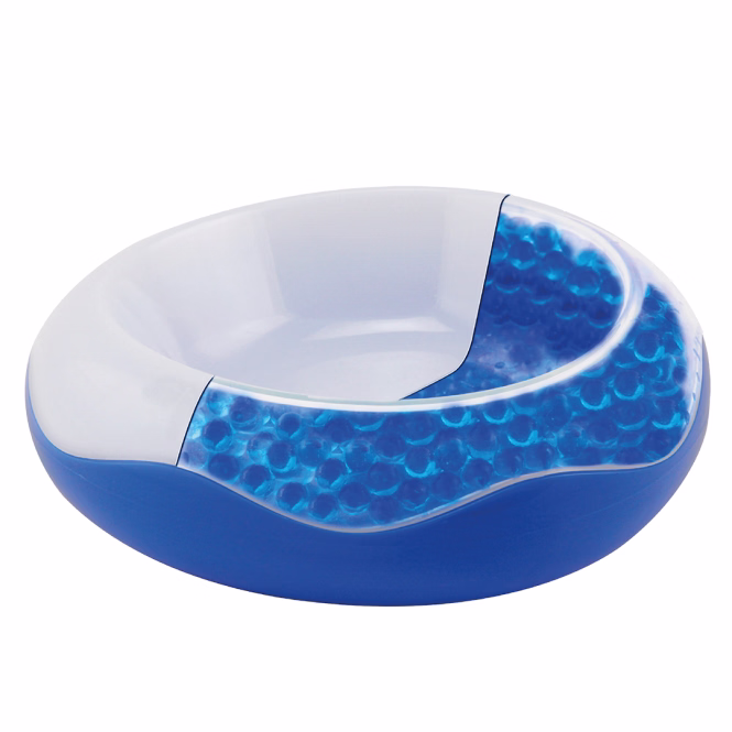 Duvoplus Kühlnapf weiß/blau - 500ml / Ø19,5cm