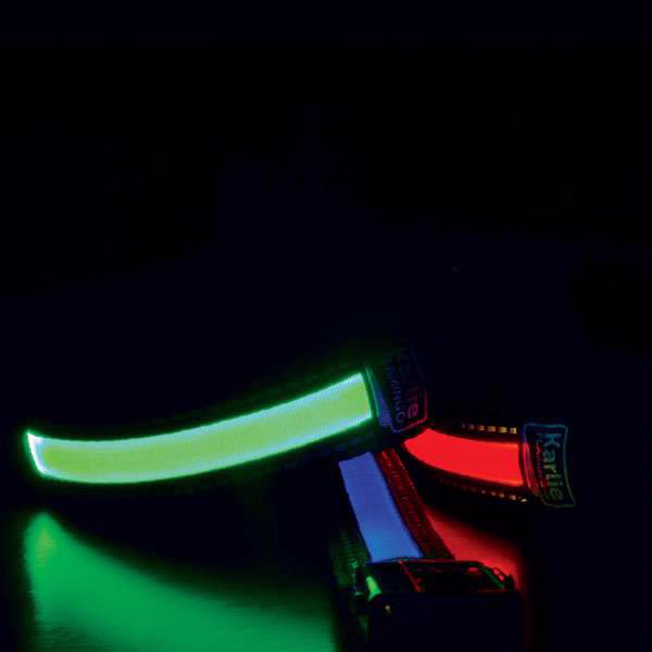 Flamingo o'LED Leuchthalsband mit USB-Ladekabel