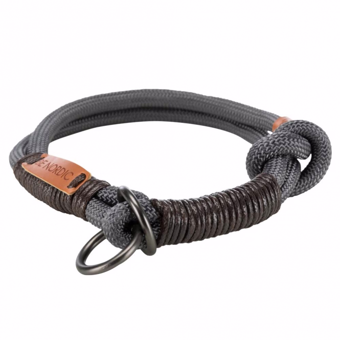 BE NORDIC Zug-Stopp-Halsband aus Tau