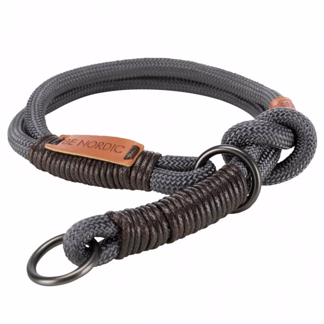 BE NORDIC Zug-Stopp-Halsband aus Tau