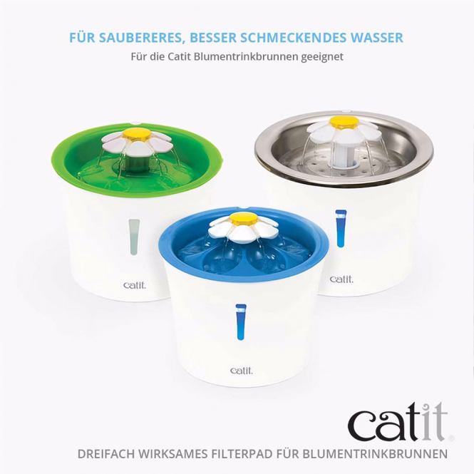Catit Triple Action Filter rahmenlos - 2 Stück
