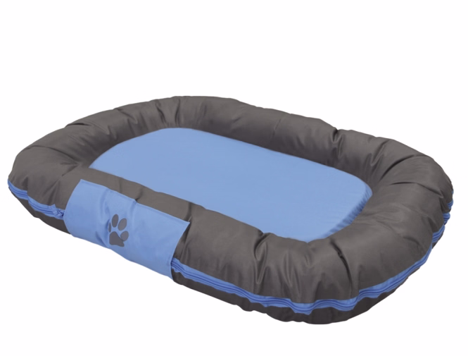 Nobby Hundekissen Reno - hellblau - 92 x 68 x 11 cm