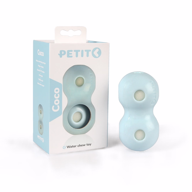 EBI Petit Wasserspielzeug Coco für Welpen - Blau