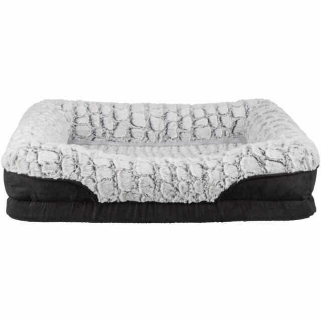 Trixie Vital Bett Lino - schwarz/grau - 70 × 55 cm