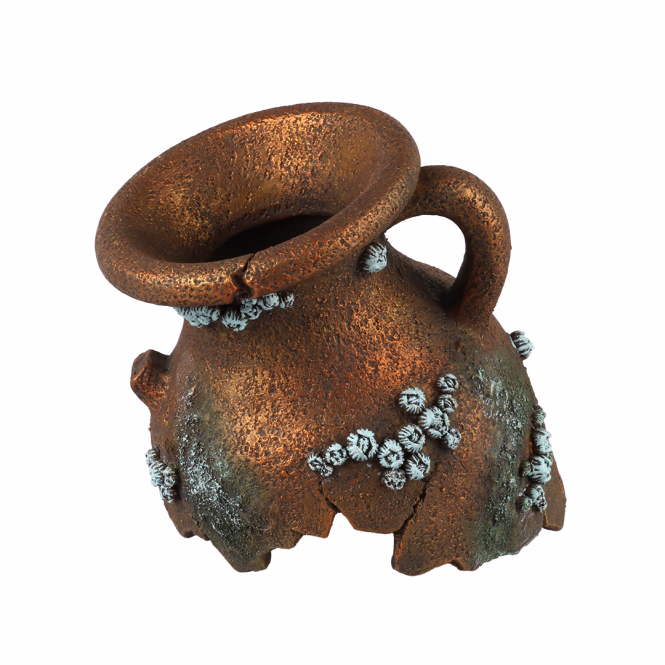 Aqua Della Amphore gebrochener Krug - M - 16x13x13,8cm