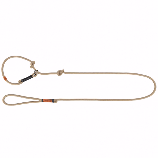 BE NORDIC Retrieverleine sand/schwarz