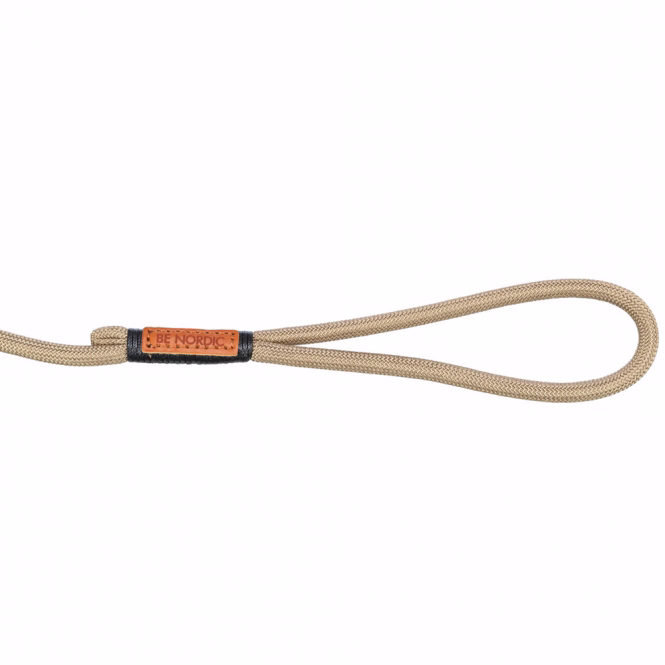 BE NORDIC Retrieverleine sand/schwarz