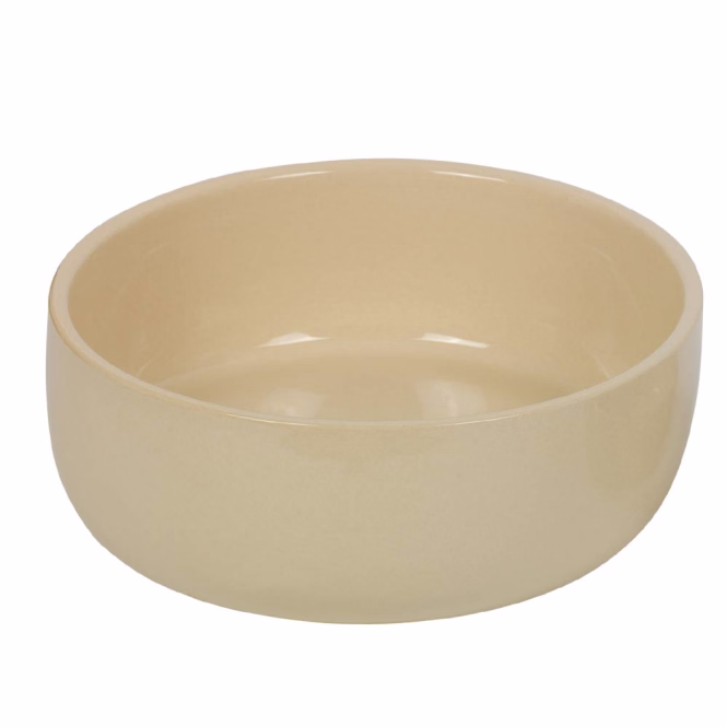 Nobby Keramiknapf Kaunis - creme - 2400 ml / Ø 24,0 x 8,0 cm