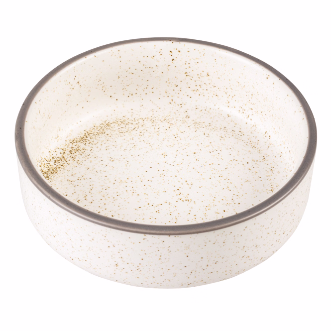 Duvoplus Keramiknapf Stone Speckle - weiß - 750ml