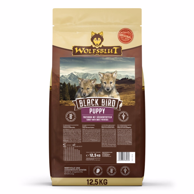 Wolfsblut Black Bird Puppy - 12,5 kg