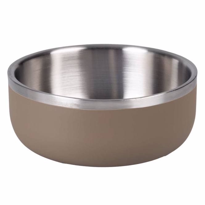 Duvoplus Futternapf Heavy Fix - braun - 1200 ml / 17cm