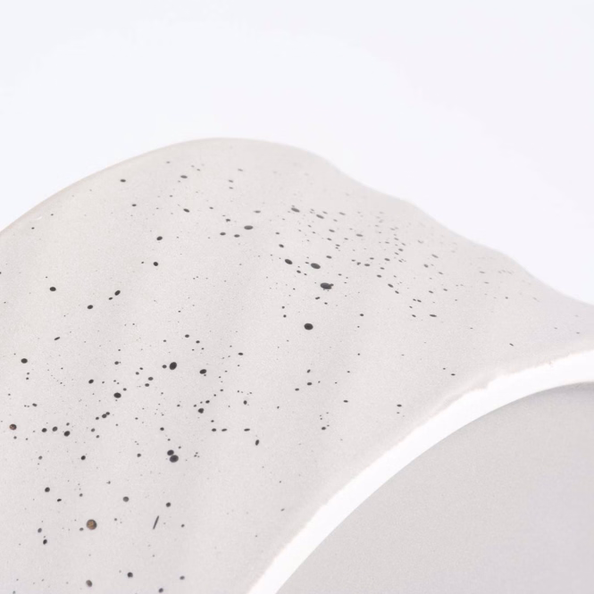 Duvoplus Keramiknapf Stone Wavy Dune - 800ml - 16x16x6cm