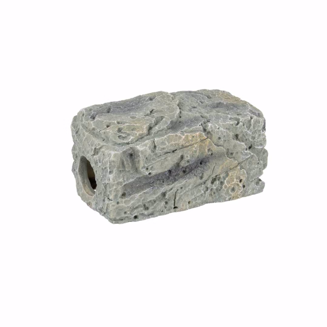 Aqua Della Zucht-Höhle Felsen - Grau - S - 15x7x7cm
