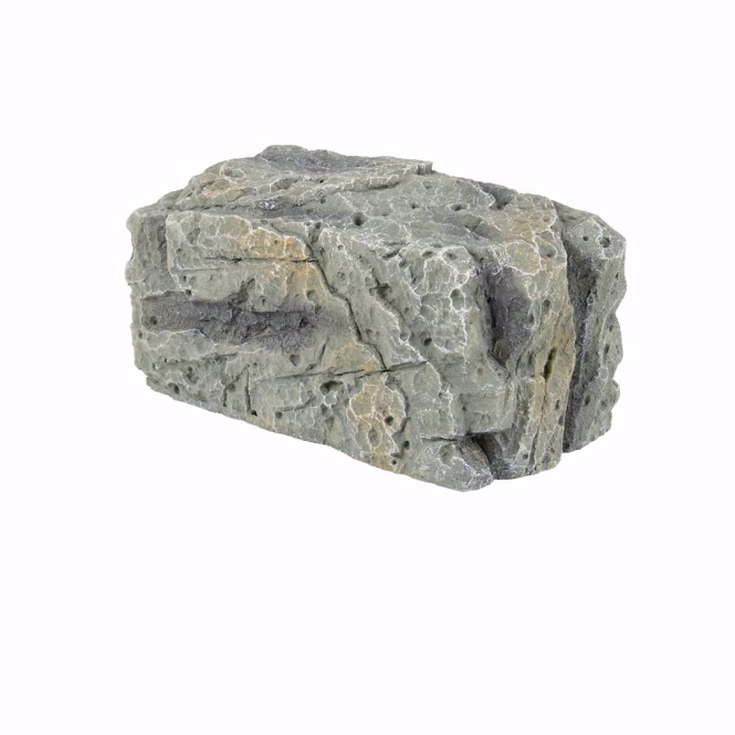 Aqua Della Zucht-Höhle Felsen - Grau - S - 15x7x7cm