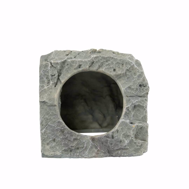 Aqua Della Zucht-Höhle Felsen - Grau - M - 21x10,5x10cm
