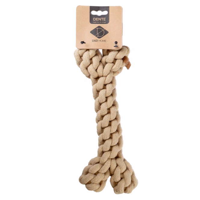 D&D Baumwollspielzeug Dente - sand - 19x10x5cm