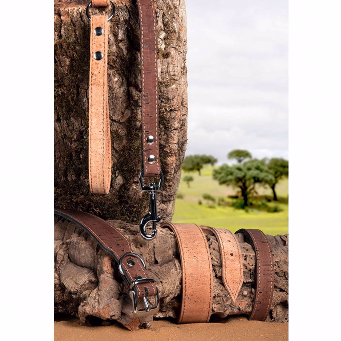Führleine Cork aus Kork und Leder