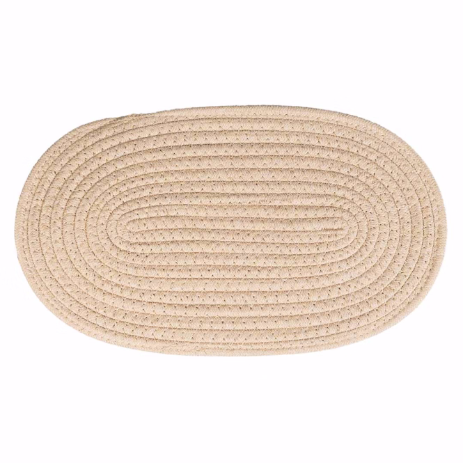 D&D Napfunterlage Phil - Beige - 55 x 32 cm